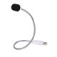 thumbnail image 1 of Micrófono condensador USB HY-302 con cuello de cisne - Blanco/Negro - Omnidireccional para PC y laptop - Incluye cubierta de espuma - Alta sensibilidad 30dB - Rango de frecuencia 50Hz-16kHz, 1 of 6