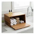 thumbnail image 4 of Panera de Madera Acacia con Tapa Abatible para Cocina, 4 of 7