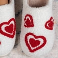 thumbnail image 3 of Pareja Peludas Punta Cerrada Corazón Felpa para Otoño Invierno, 3 of 9