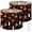 Color-3, variant on 2pcs Set Drum Lampshades (13"x 13"x 10"), Halloween seamless pumpkins candles Fabric Lamp Shades, Large Replacement Shades for Table, Floor, and Pendant Lamps, Simple Assembly Needed.