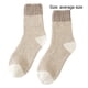 thumbnail image 2 of Calcetines de lana para mujer, calcetines retro confort para mujer, 2 of 5