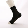 thumbnail image 2 of stanreset Chaussettes de Protection Anti-Fatigue pour Femmes en Nylon Respirant avec Manchon de Compression Noir P/M, 2 of 6
