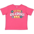 thumbnail image 3 of Inktastic In My Big Cousin Era Retro with Flowers Girls Toddler T-Shirt, 3 of 5