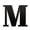 M, variant on Home Decor 3D Acrylic Large Letter Wall Stickers With Self Letter Logo Art Stickers And Decals Suitable For Diy Wall Stickers Practical 3.9"