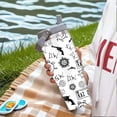 thumbnail image 2 of 30oz Supernatural Festive Tumbler - Stainless Steel Water Bottle, Holiday Design for Christmas, Thanksgiving, Spring Festival, Uncharged Gift, 2 of 5