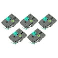 thumbnail image 2 of Label Maker Tape, Waterproof Black On Green 2mm TZE231 Label Maker Tape Replacement  For PTD210 PTH100, 2 of 8