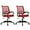 Red, variant on Home Office Chair Desk Computer Chair Adjustable Ergonomic Lumbar Support Armrest Executive with High Density Mesh 360 Degree Swivel Chair for Men Women Adults, Black
