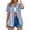 Light Blue Cardigan, variant on Htigea Womens Cardigan Tops Cotton Linen Short Sleeve Casual Button Down Lightweight Cardigans Blue,S