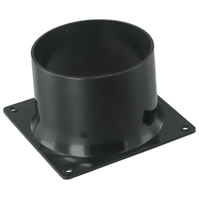 75-120MM ABS Wall Flange Connector for Ventilation Pipe Air Ducting Connection