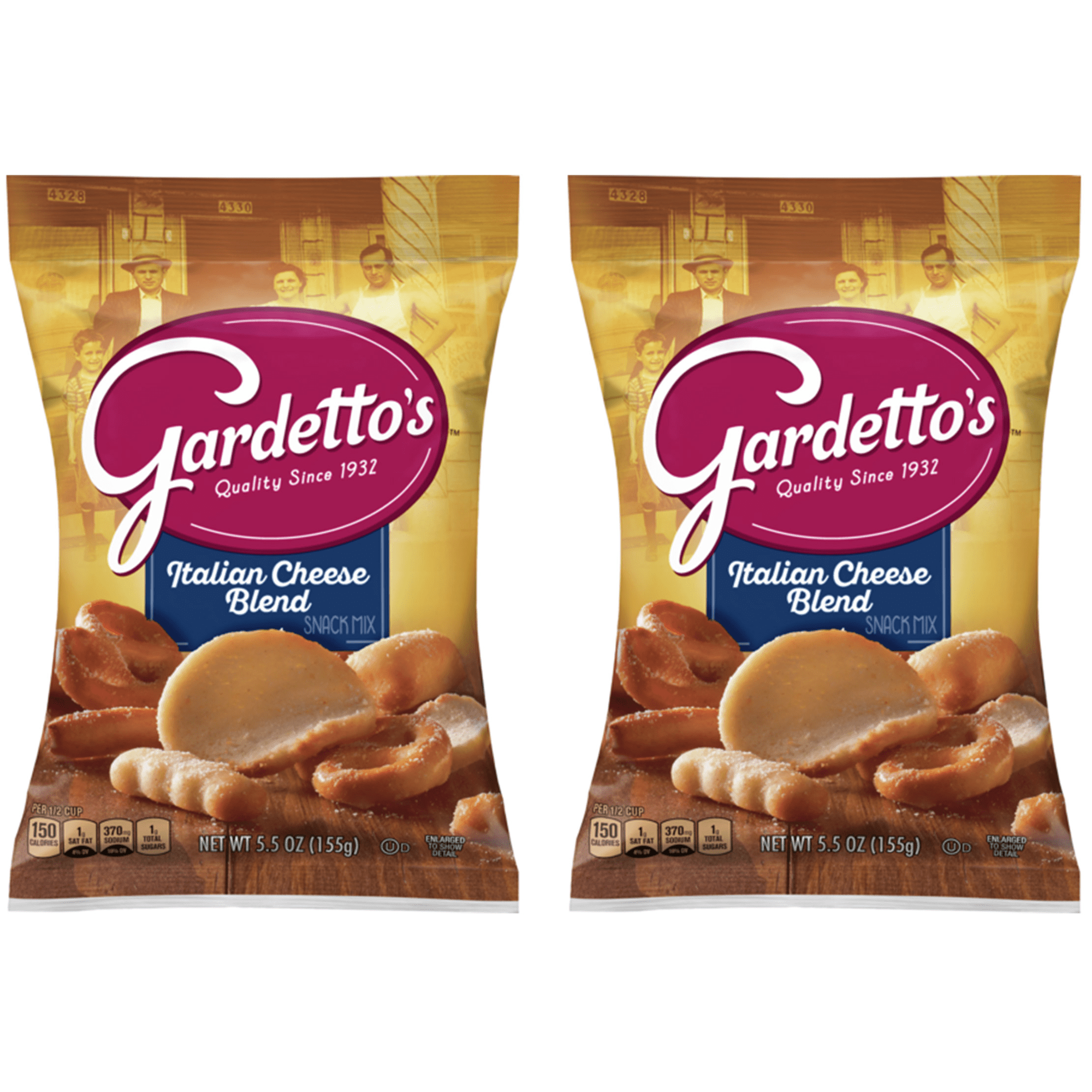 Gardetto’s Italian Cheese Blend, 5.5oz Individual Packages Convenient,Grab And Go Snack ,( 2