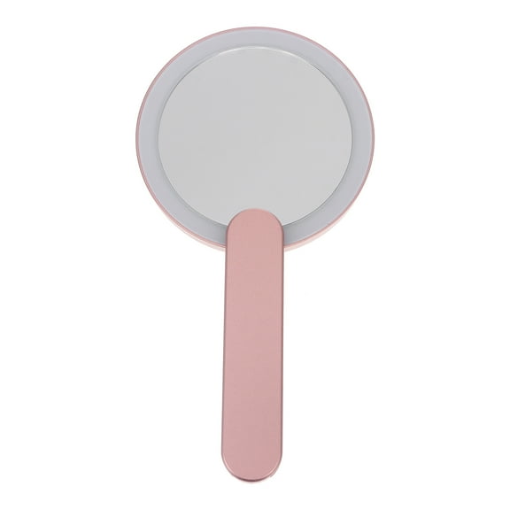 Raindrops 1Pc Led Mini Mirror Small Portable Makeup Mirror With 4 x Batteries Included