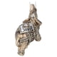 thumbnail image 1 of Figura de elefante, estatua de elefante, figura de elefante Feng, adorno de resina, artesanía, diseño de última generación, 1 of 12