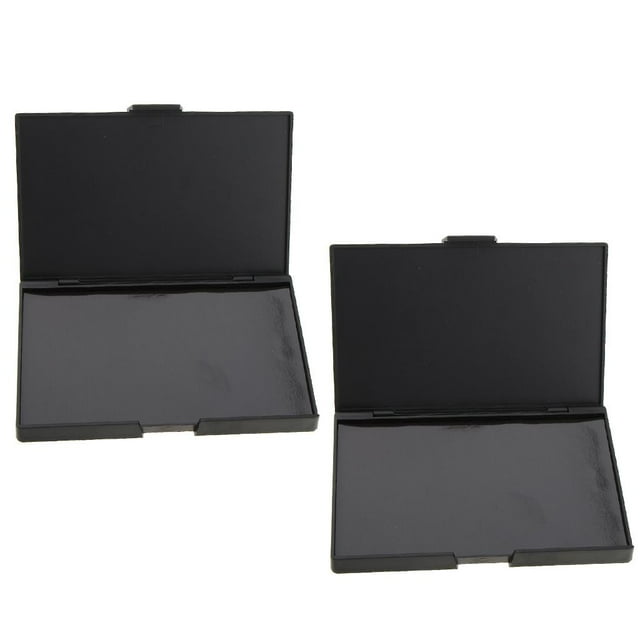 de Maquillaje Vacías de 2 Piezas para Caja de Almacenamiento de Polvo de Rubor de de Ojos Baoblaze Paleta magnética vacía