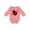 Mauve, variant on Lady Bug and Hearts Girls Long Sleeve Baby Bodysuit