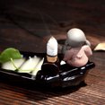 thumbnail image 3 of Chinese Fengshui Buddha Tower Incense Holder Cone Incense Burner for Home Decor, 3 of 7
