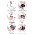 thumbnail image 2 of Lefu 10Pcs Replacement Rubber Gasket Seal Ring for Nutribullet 900W, 2 of 10