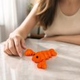 thumbnail image 5 of Tiny 3D Printed Animals Cute Desk Decor 2.2 Inch 3D Printed Squeeze Relaxation Toys Small Shelf Decor for Home Office Gaming Setup, 1 Pack, 5 of 6