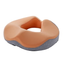 Dienrx Donut Pillow Seat Cushion, Donut Chair Cushions for Hemorrhoids, Sciatica & Hip & Coccyx Pain Relief Desk Chair Cushion for Long Sitting Office Workers, Car Drivers - Orange