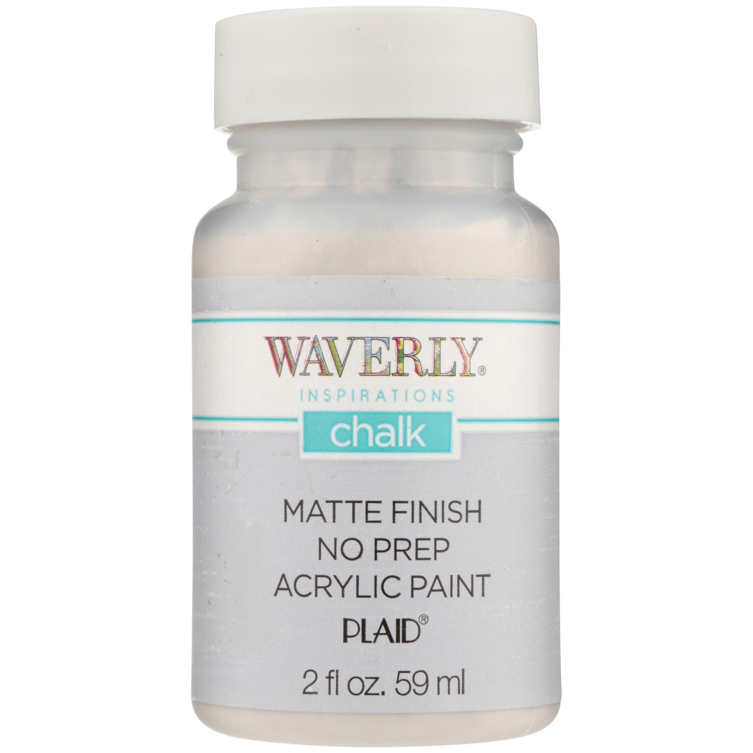 Waverly Inspirations Chalk Matte Finish No Prep Acrylic Paint, 2 Fl. Oz