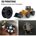 thumbnail image 2 of ABS 3D Printer Filament 1.75mm - High Strength, Heat Resistant Filament for Functional Prototypes, Mechanical Parts,1kg Spool, Black, 2 of 3