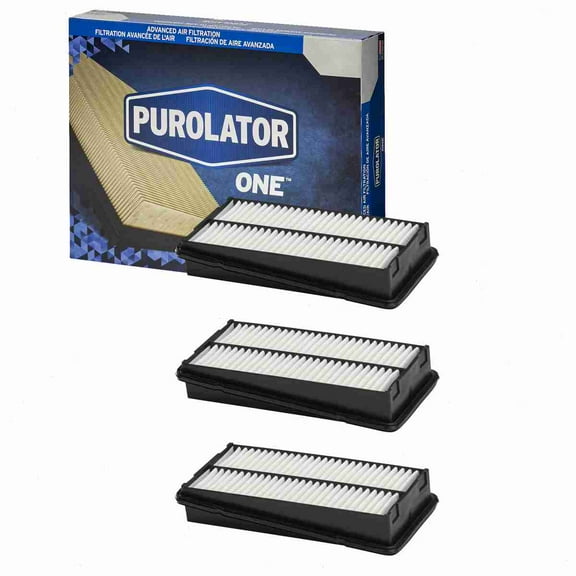 3 pc Purolator ONE A25249 Air Filters for 66444 Intake Inlet Manifold Fuel Delivery Filters Fits select: 1998-2002 HONDA ACCORD, 1999-2003 ACURA 3.2TL