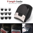 thumbnail image 4 of EIGTHTAIL Tondeuses à Cheveux Raccourci Kit d'Auto-coupe pour Hommes Tondeuse Électrique Sans Fil Rechargeable par USB Machine Professionnelle de Coupe de Cheveux Raccourci Kit d'Auto-toilettage de Coupe de Cheveux avec 9 Peignes, 4 of 6