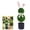 C, variant on Artificial Bunny Topiary 26in Bunny Shaped Topiary Trees Easter Decor Weather Resistant Boxwood Rabbit Shaped with Ground Spike Options for Outdoor Indoor Porch Home Garden(D)