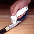 thumbnail image 4 of AccuSharp 066C Large White & Blue Knife & Tool Sharpener, 2 Count, 4 of 6