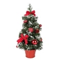 thumbnail image 2 of Cqxid Desktop Ornament Under $10 40cm Red Mini Christmas Tree Decorations Tree Decorations Holiday Decorations Household, 2 of 6