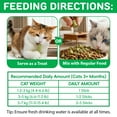 thumbnail image 4 of Cat Grass Sticks for Teeth Cleaning & Hairball Removal, Edible Cat Treats, Chicken Flavor 1.12 OZ, 4 of 11