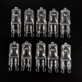 thumbnail image 2 of 10-Pack G9 Halogen Bulbs, Warm White Capsule Lamps, 25W 230V for Office Use, 2 of 5