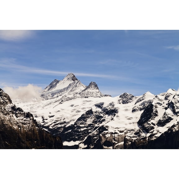 Posterazzi DPI12254508LARGE Jungfrau - Grindelwald Bernese Oberland Switzerland Poster Print - 38 x 24 in. - Large