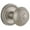 Satin Nickel, variant on Grandeur 800100 Vintage Antique Passage Door Knob Set - Nickel