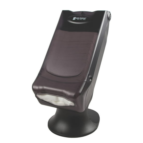 San Jamar H5000STBK Venue Minifold Napkin Dispenser with Stand