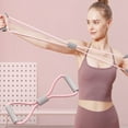 thumbnail image 5 of Figure 8 Resistance Band Yoga Pulling Rope with Handles Arm Back Shoulder Stretch Bands Exercise Equipment for Home Workout Physical Therapy Strength Training Chest Leg Fitness, 5 of 7