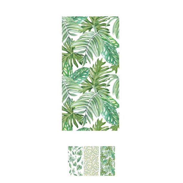 VONKY Leaf Glass Sliding Door Window Stickers Waterproof Window Privacy