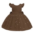 thumbnail image 4 of Princess Girl Flower Dress Tulle Wedding Party Pageant Gown, 4 of 5
