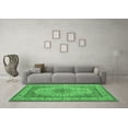 thumbnail image 3 of Ahgly Company Indoor Rectangle Medallion Emerald Green Traditional Area Rugs, 8' x 12', 3 of 4