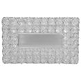 thumbnail image 4 of Hztyyier Caja de pa?uelos de Rectangular Decorativo Servilletero Contenedor de Papel de para la decoración Elegante de la Oficina en casa(Plata) EOTVIA NO, 4 of 4
