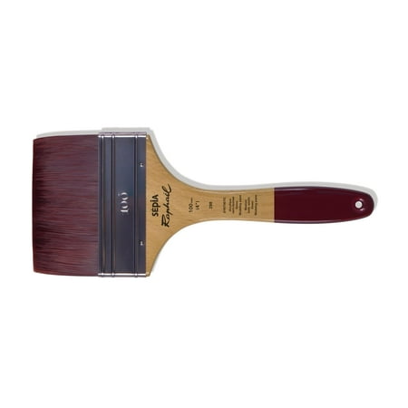 UPC: 3046450095606 | Raphael Sepia Flat Acrylic Brush Size 100 (4 )