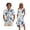 Vintage Hibiscus Palm Leaf, variant on Xixirimido Blue Roses Floral Print Hawaii Couple Matching Outfit Men's Hawaiian Shirt and Women's Summer Sleeveless Dress Soft Midi Beach Dresses Matchable Couple Outfits, M