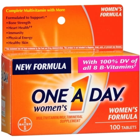 6 Pack - comprimés de 100 comprimés de One-A-Day femmes