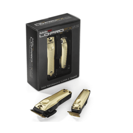 BaByliss LO-PRO FX Gold Clipper & Trimmer Combo Limited Edition
