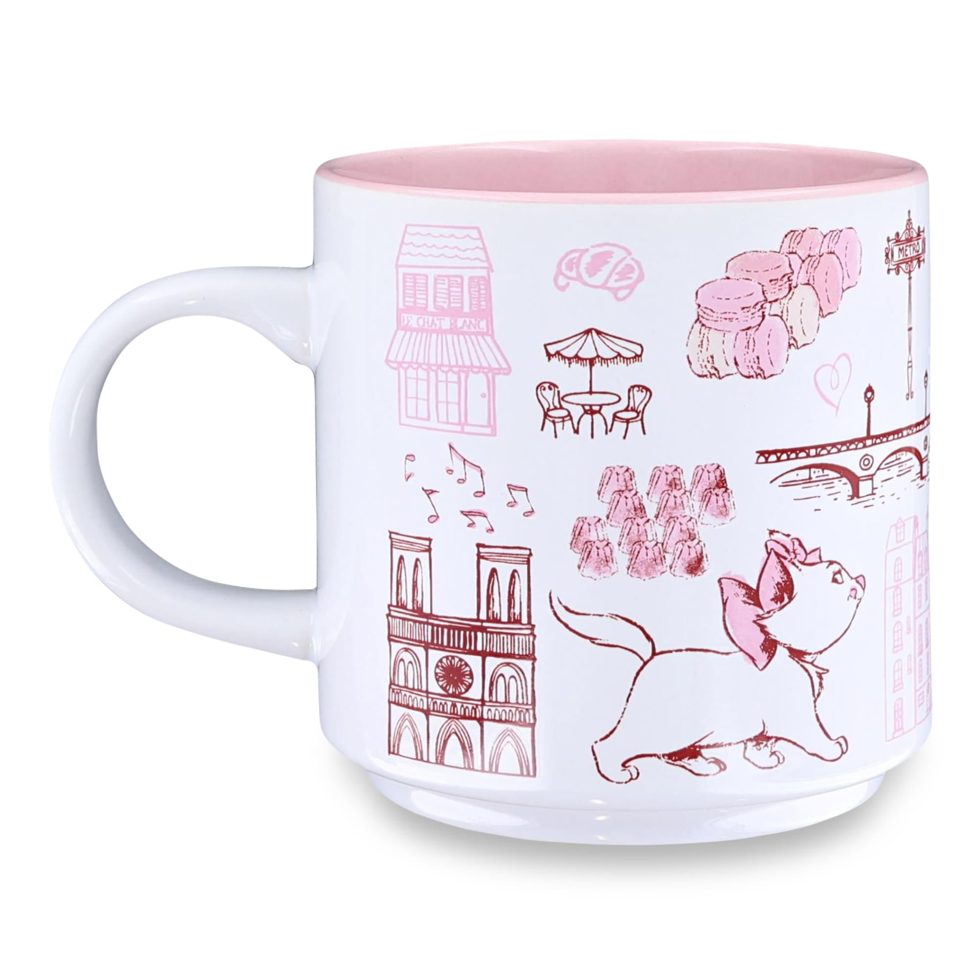 Disney The Aristocats Marie Pawsitively Poised 12 Oz Ceramic Coffee Tea Mug 