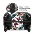 thumbnail image 4 of Xecao Cute Butterfly print Elastic Luggage Cover, with double-sided print , is perfect for travel, business, and daily use, 4 of 9
