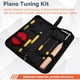 thumbnail image 4 of Kit de Afinación de Piano, Herramientas de Afinación de Piano con Estuche de Transporte, Martillo de Afinación de Piano y Juego de Sordina, Llave de Afinación de Piano, 4 of 5