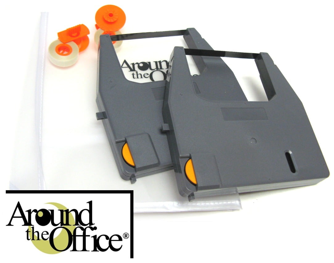 Around The Office Compatible NAKAJIMA Typewriter Ribbon & Correction Tape for NAKAJIMA AE 500.This Package Includes 2 Typewriter Ribbons and 2 Lift Off Tapes 