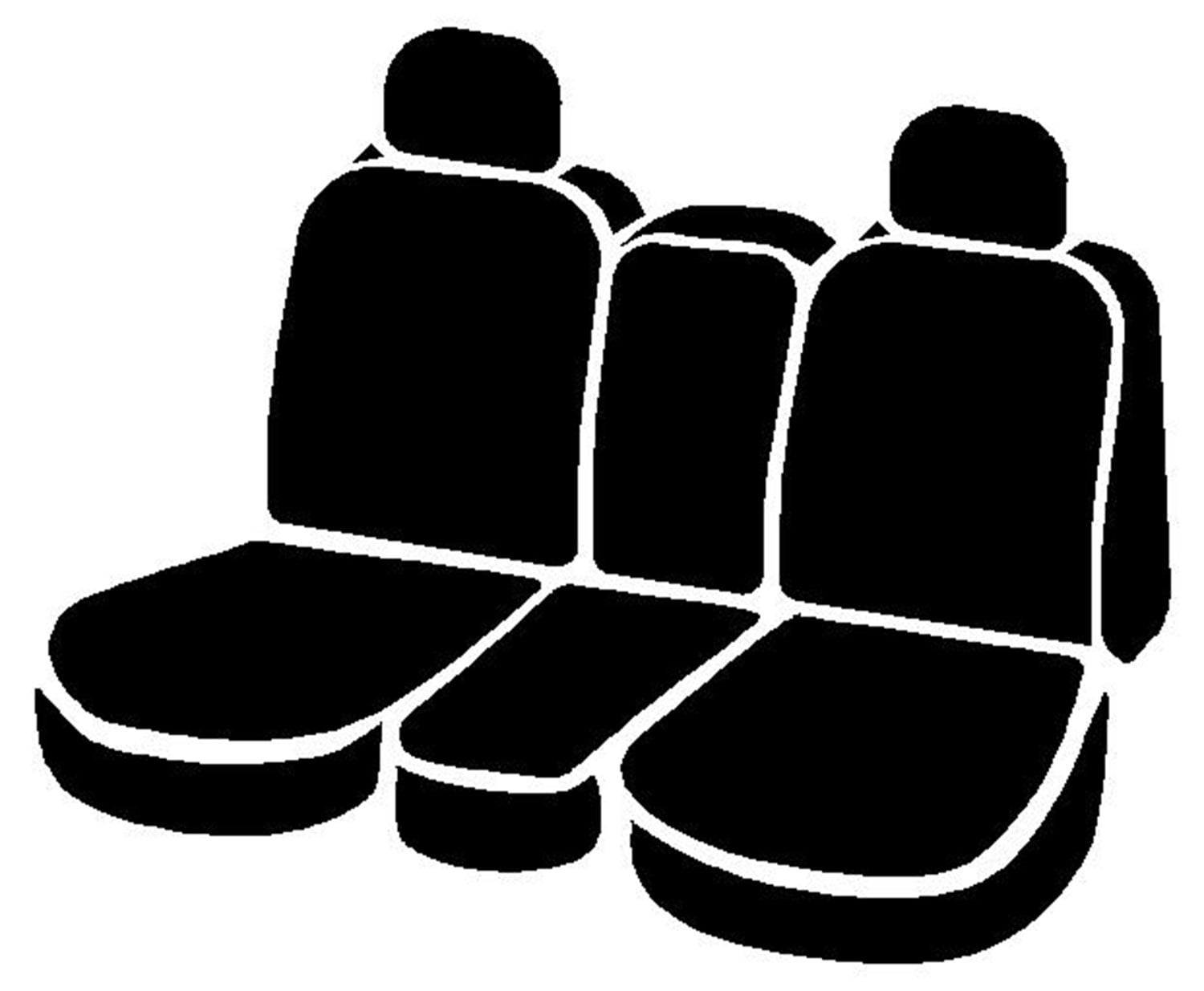 Poly-Cotton, Fia SP89-29 GRAY Custom Fit Front Seat Cover Split Seat 40//20//40 Gray