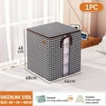 thumbnail image 1 of Openpig Sac de Rangement Visuel pour Vêtements Boîte de Tri pour Armoire Sac de Rangement Portable Boîte de Rangement pour Couette d'Hiver, 1 of 3