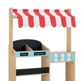 thumbnail image 5 of Teamson Kids My Little Helper Market Stand Playset with Awning and Produce Stand, Multicolor, 5 of 5